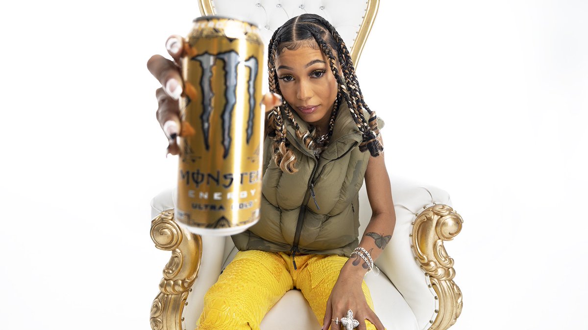 MonsterMusic's tweet photo. Happy Birthday to our #UltraGold and #OutbreakTour queen 👑 @Coi_Leray https://t.co/lmbL0RPcut