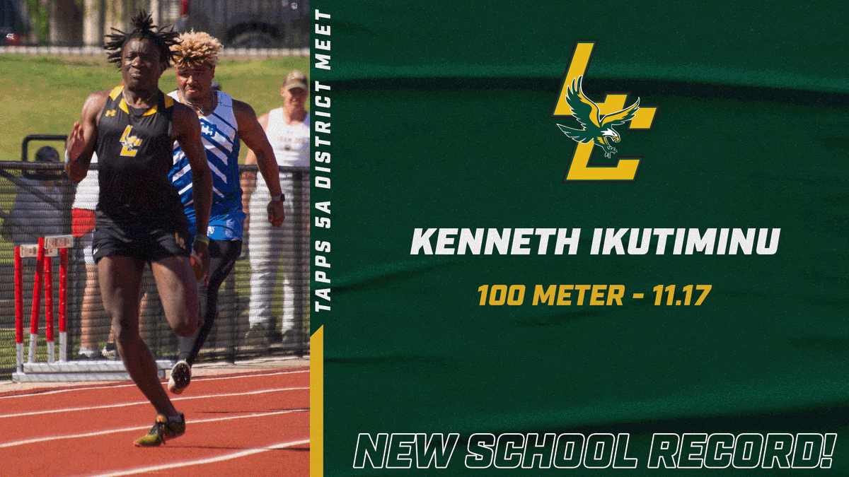 🚨SCHOOL RECORD🚨

Kenneth Ikutiminu now holds the LCA Boys Track school record for the 100M race with a time of 11.17 seconds. 🏃‍♂️💨