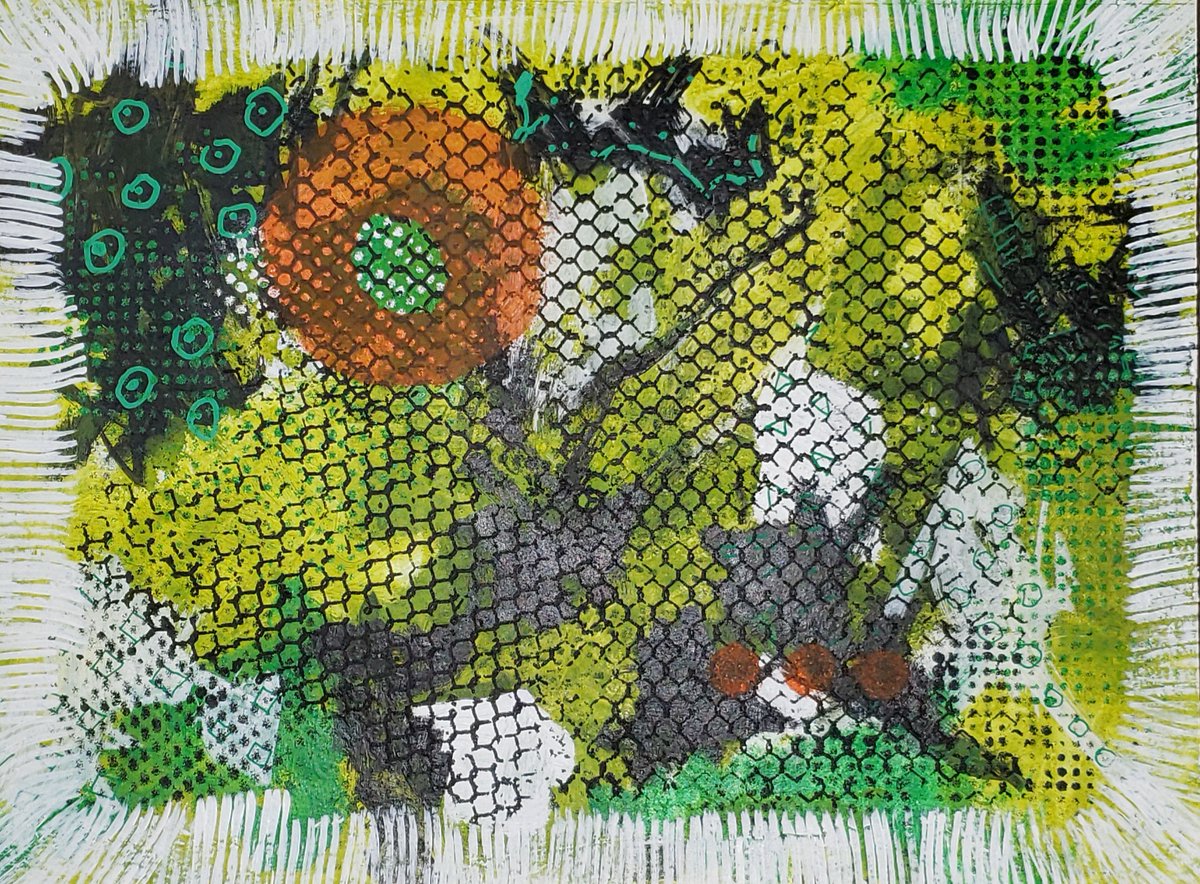 TinaAbstractArt's tweet photo. Smother #abstractart #mixedmediacollage #grungeartwork https://t.co/TabDSYszCU