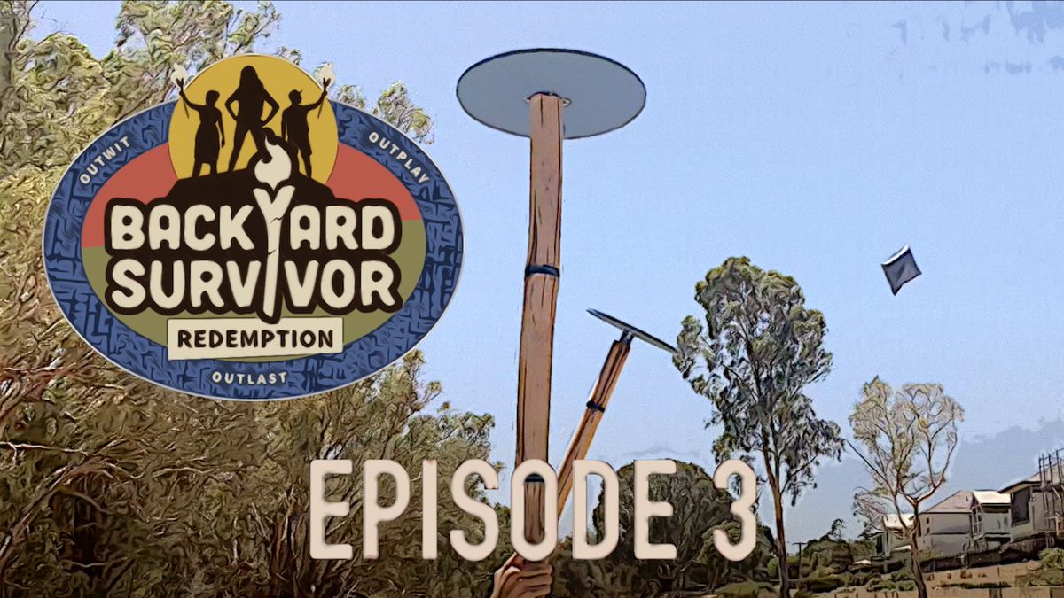 backyardvivor's tweet photo. Backyard Survivor Season 4: Redemption 
Episode 3 "Beyond The Hill" is out now:
https://t.co/7MVQwiKrJG

#Survivor #SurvivorAU #BackyardSurvivor #SurvivorPerth #Survivor2022 #Survivor42  #fanmadesurvivor #LRG #perth https://t.co/Um3Xrggc5m