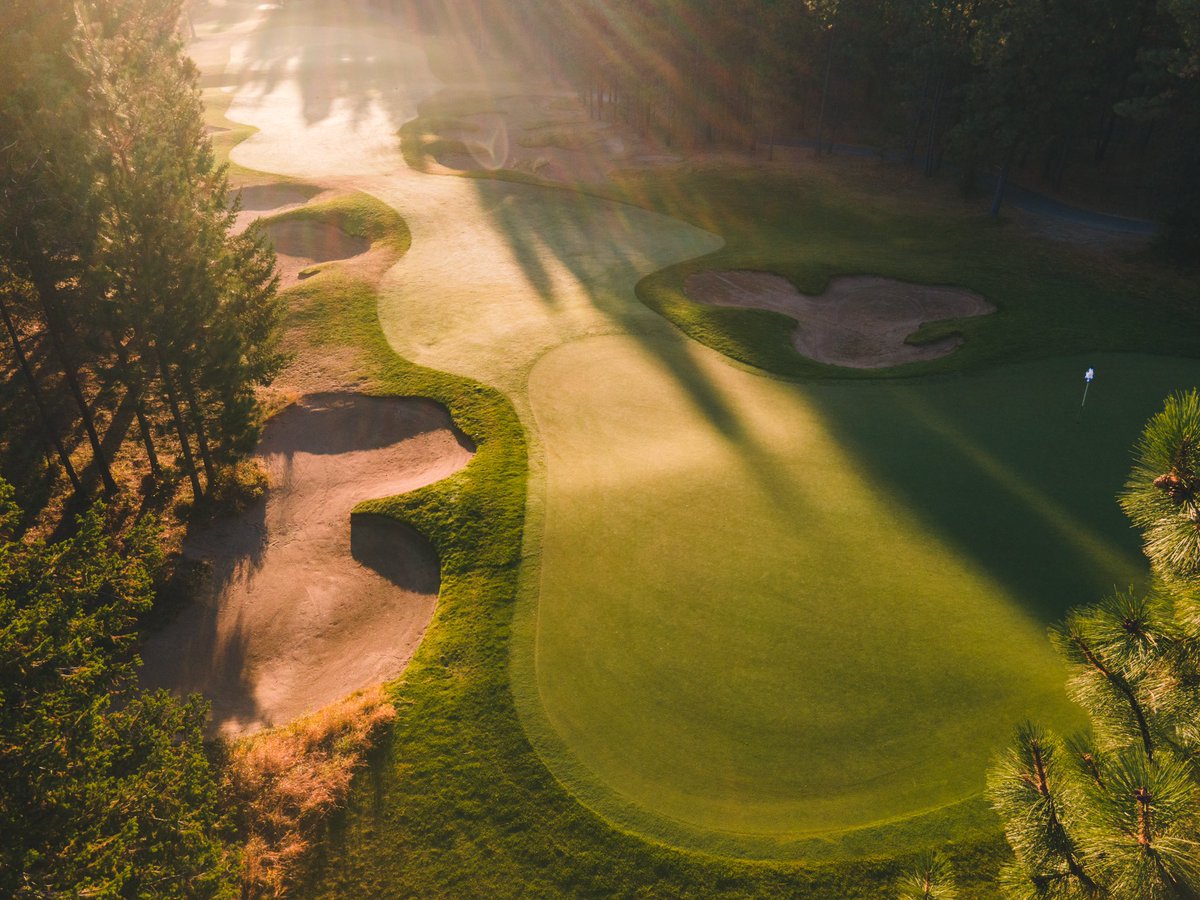 Early morning light on the back nine at Shadow Mountain