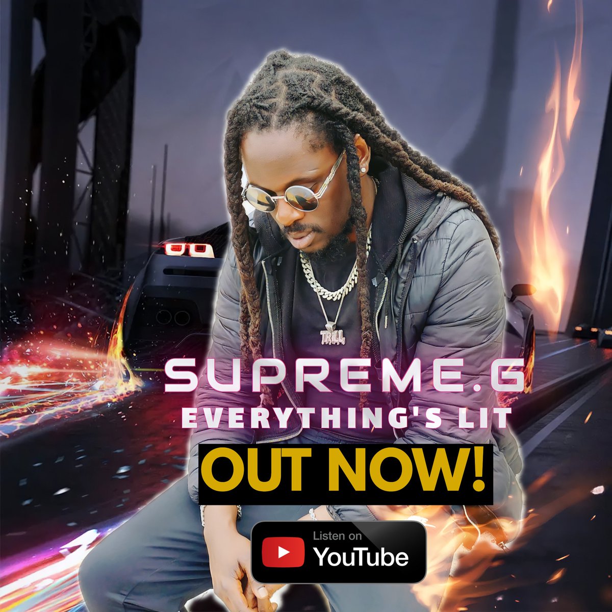 RealSUPREME_G's tweet photo. OUT NOW!
#SupremeG #EverythingLit
๐ฅ๐พ๐ฅ๐ท๐โญ๐๐ฟ๐ฏ๐๐ฅ๐ซ๐จ https://t.co/2fDhQTB6WE