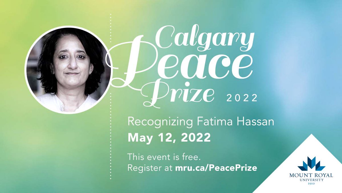 AyyashMohannad's tweet photo. Don't miss the 2022 Calgary Peace Prize!
Thursday, May 12, 11:00 AM Mountain Time.
A timely and important discussion on colonialism, racism, and global health inequality.
#VaccinEquity
@_HassanF @paimadhu @SivaThambisetty
Registration is free: https://t.co/fezqJ4iaoC https://t.co/3QR8UaJU1X