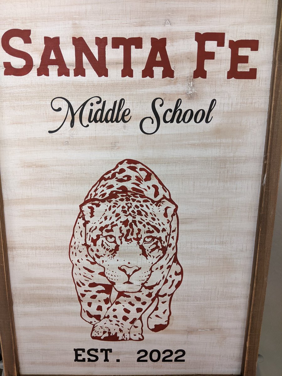 So very excited to announce I am changing districts after 15 years of service in #ncisd to begin a new adventure as a Santa Fe Middle School Jag in #clevelandisd as we open this BRAND NEW campus! 

Excited to build a new legacy in Cleveland ISD! 

#santafejags #multilingual
