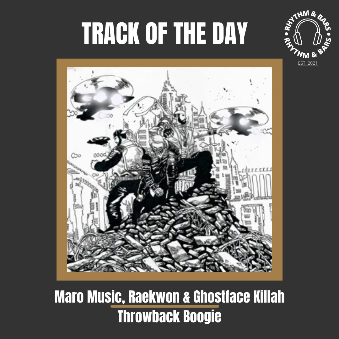 RhythmandBars's tweet photo. TRACK OF THE DAY π§
@MaroMusic teams up with the OGs @Raekwon & @GhostfaceKillah for serious heat on the new track 'Throwback Boogie' π₯π₯
You guys checked this one out yet? What are you making of it? π
#MaroMusic #Raekwon #GhostfaceKillah #ThrowbackBoogie #NewMusic #WuTang https://t.co/a93sFwZq4o