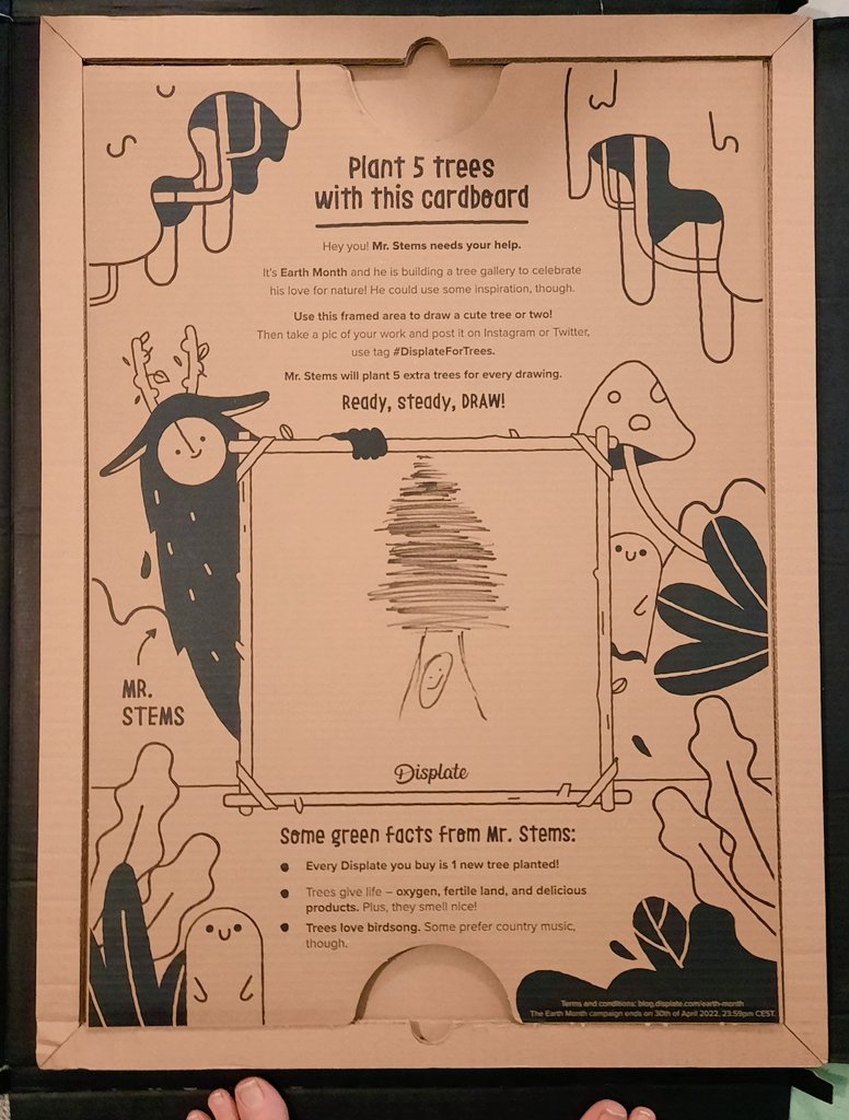 EmailTerr's tweet photo. Hello. #displatefortrees I tried to draw a tree but im not good at drawing... I like it :) Hopefully this tree gets friends because it really needs them 🌲 https://t.co/IVlnHu1QHO