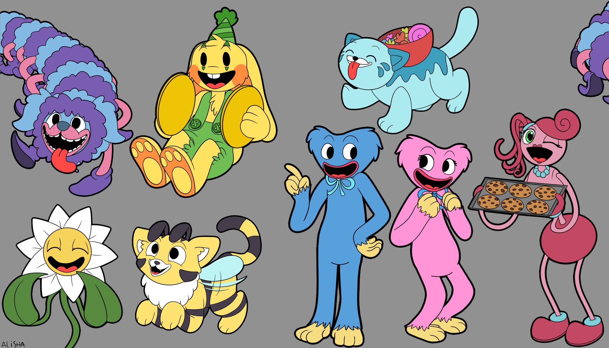 All Poppy Playtime characters