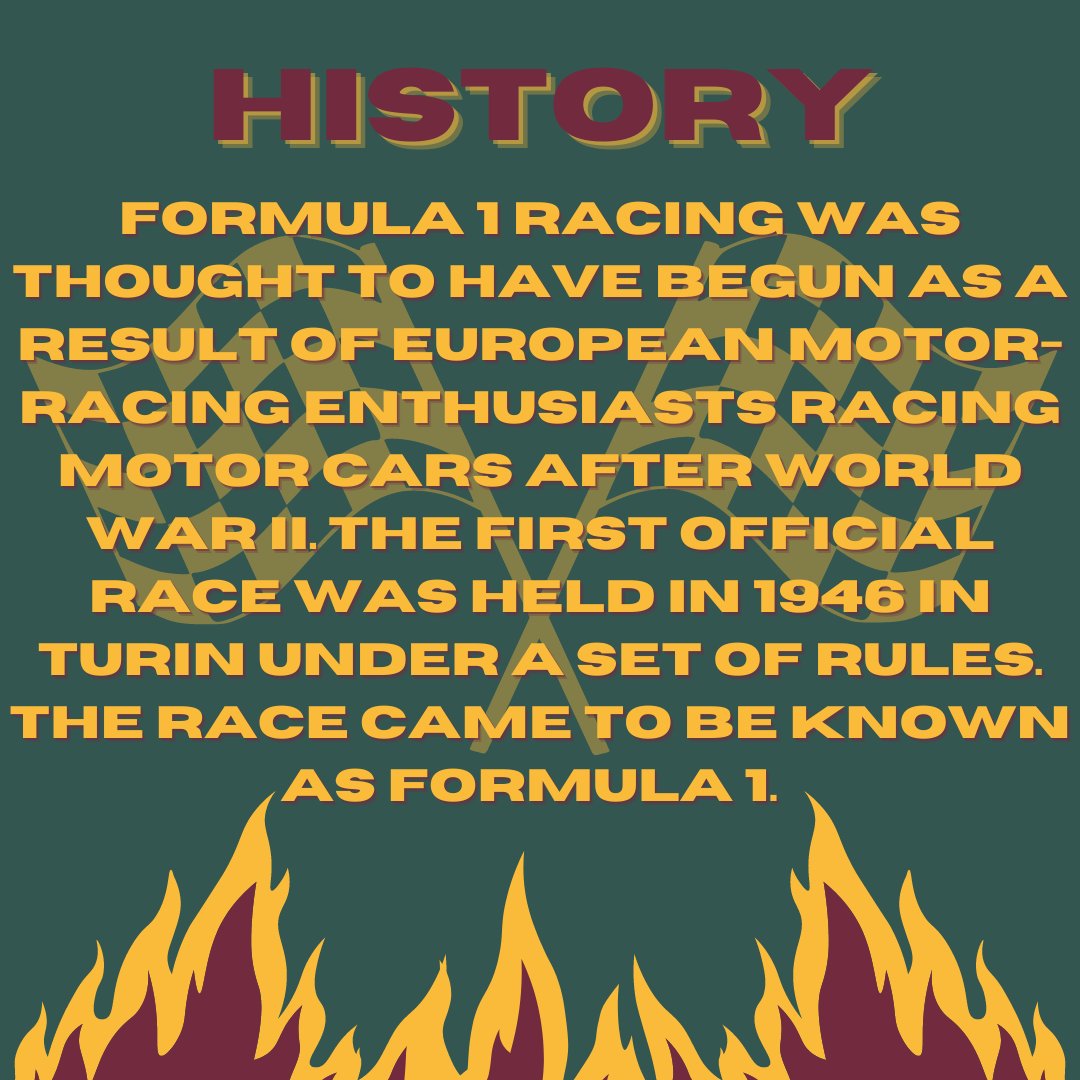 Enigma630f1's tweet photo. Learn the significance of Formula 1, its history, and some fun facts!#eisjumeirah #F1 #f1forschools #formula1 #yasmarinacircuit https://t.co/FYyEnNq1Iz