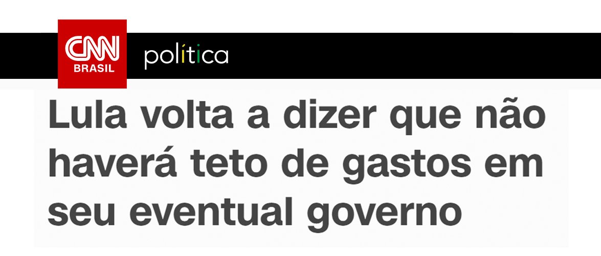 KimKataguiri's tweet photo. Lula ser contra o teto de gastos é normal. Estranho seria vê-lo defendendo corte de gastos, fim de privilégios de políticos e empresários amigos, responsabilidade fiscal... https://t.co/Xp5ala2CED