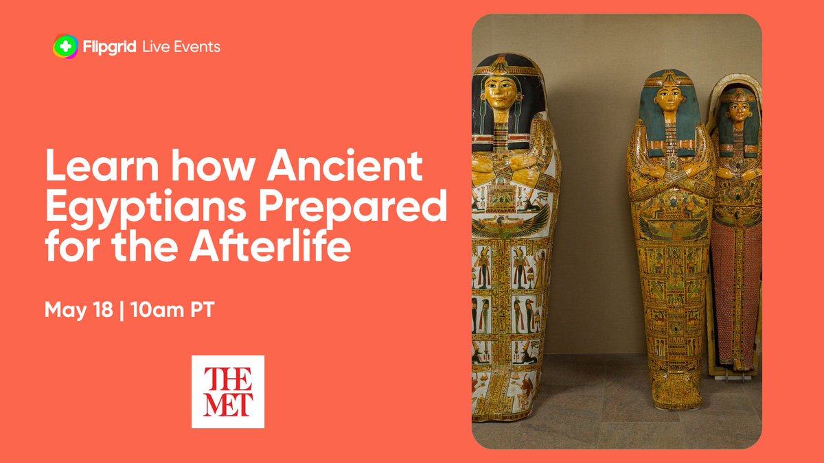 Explore the Metropolitan Museum of Art <a href="/metmuseum/">The Metropolitan Museum of Art</a> and uncover the afterlife preparation of ancient Egyptians from a modern-day expert. Register 🔗 aka.ms/AncientEgyptia…