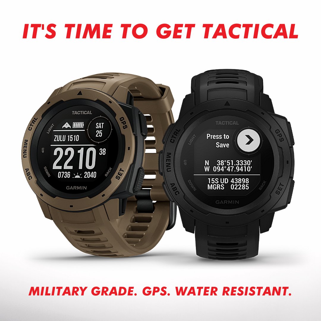 johnlovell275's tweet photo. We couldn't resist the dad joke. John may have infected us. In any case, gear up with the Garmin Instinct Tactical GPS Watch! Friendly reminder that Father's Day is just around the corner. Learn more > https://t.co/nh6en8czAi
#WarPoet #Garmin #GPS #EDC #EDCWatch #TacticalWatch https://t.co/fUWEs61zGN