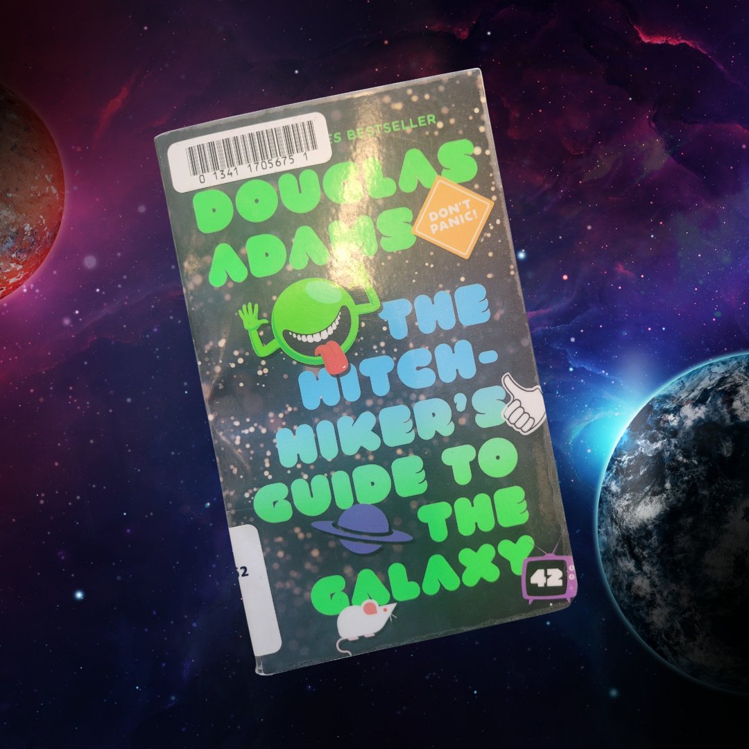 Kincaid134340's tweet photo. Aprils book for #RMbookclub22 is one of my all time favourites that im always happy to reread. I love weird and absurdist sci fi. #RMBookChallenge
#ARMYrecommended #2022ReadingChallenge @BTS_twt https://t.co/wRJLsXGDRK