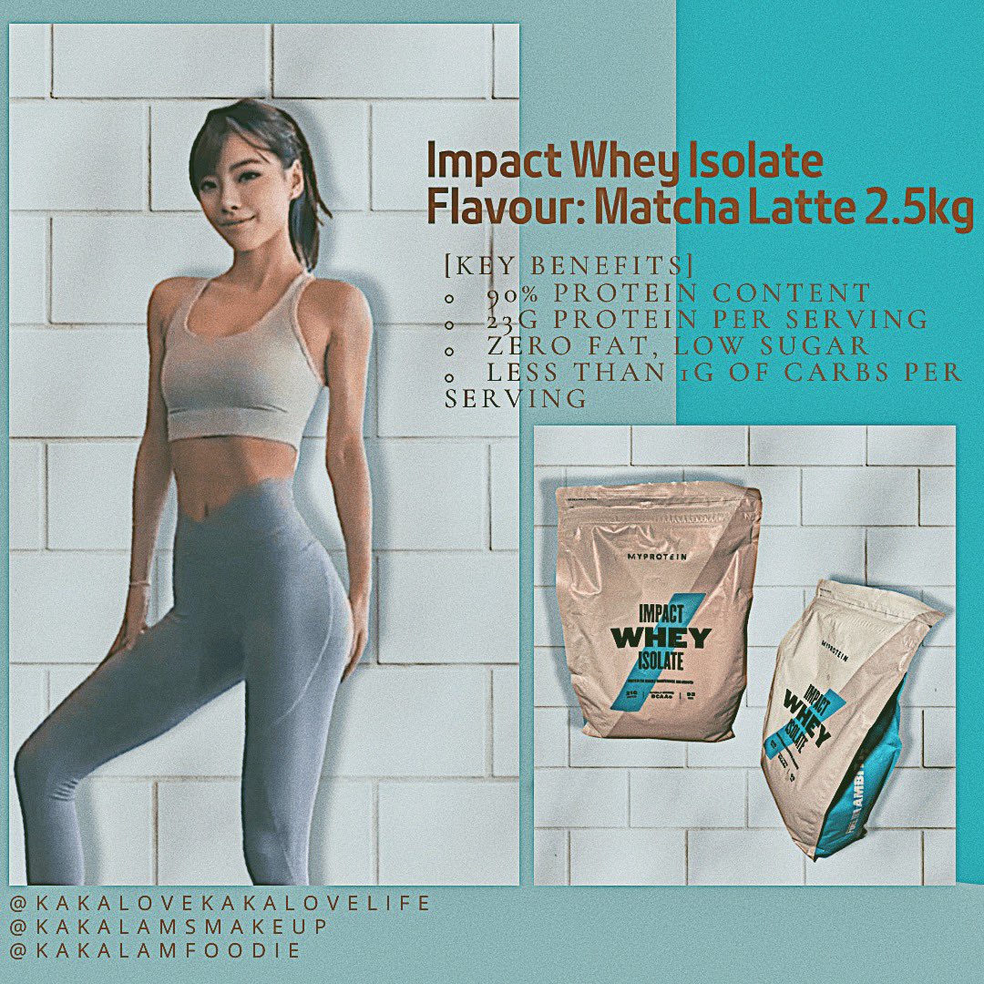 iamkakalamkk's tweet photo. Impact Whey Isolate Matcha Latte 2.5kg

If you like fitness or workouts like me, this protein powder is really not to be missed! At present, some products on the official website have a 50% discount, so don't miss it!
🔎https://t.co/aQgsGqiLVZ

#myprotein #proteinpowder #Zerofat https://t.co/Bgc6zlorLm