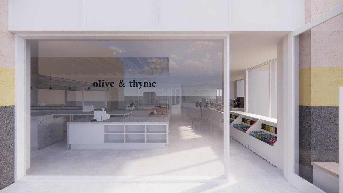 assembledge's tweet image. We are pleased to share that @assembledge is to design @oliveandthyme's newest restaurant location, situated on Olive Avenue in Burbank, California. Catering to 115 seats, the restaurant features an outdoor covered patio, interior bar, and dining areas for guests. #assembledge