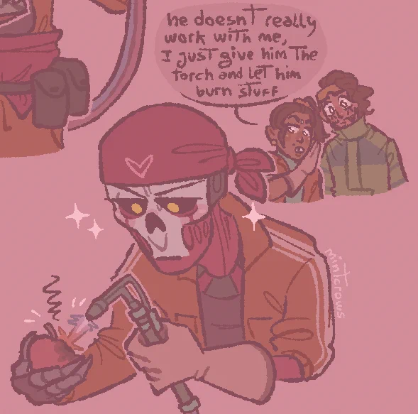 theres a lot of shit that i need to elaborate and draw before this makes sense but just roll with it

[apex legends] 