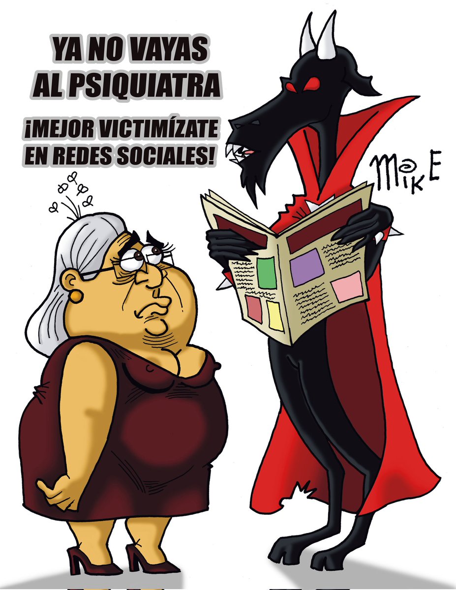 MikeCartoon's tweet photo. Desequilibrio mental.
#SinAutoestima
#SinAmorPropio
#personastoxicas https://t.co/4ZLRJ0WN29