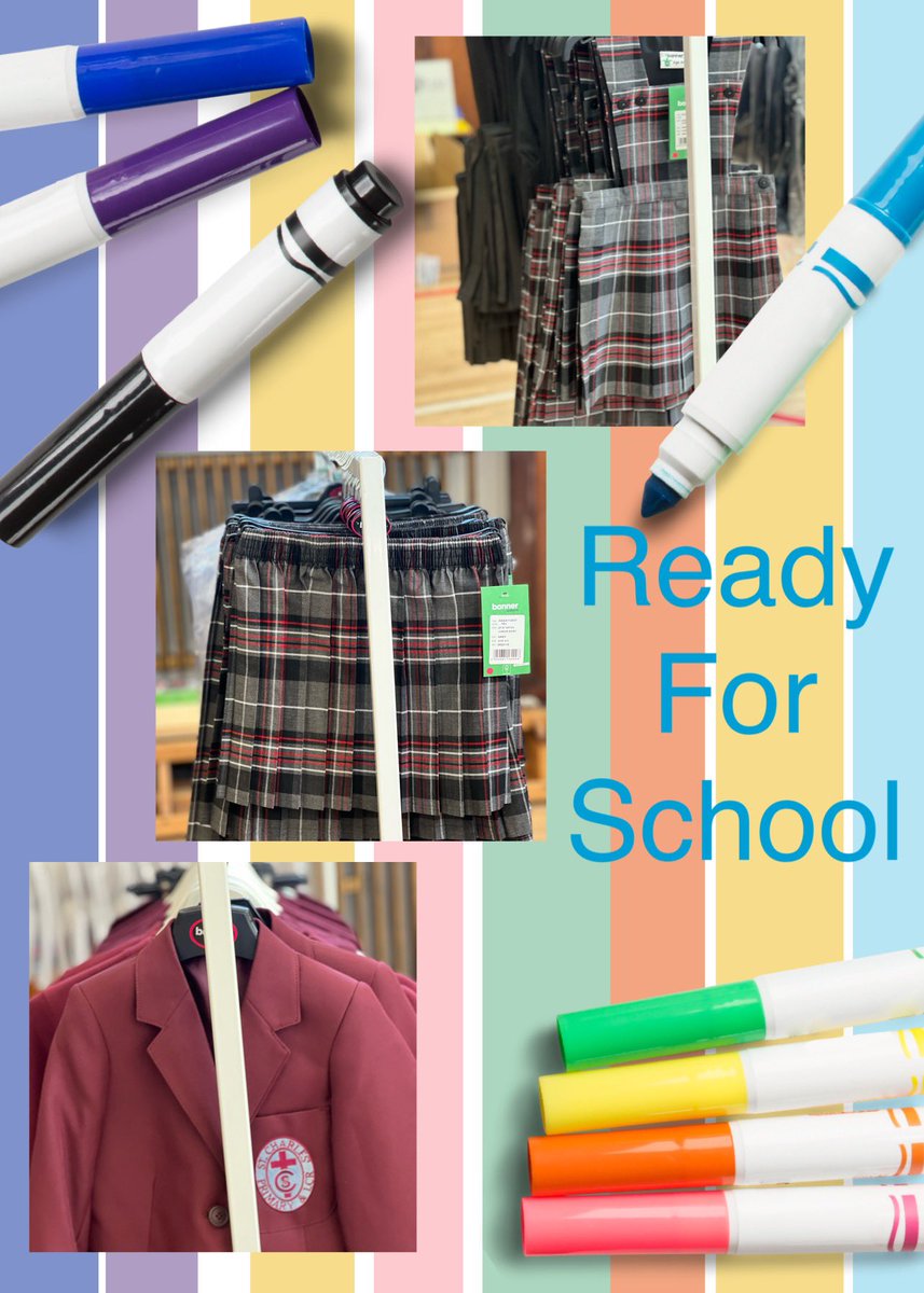 StCharlesGla's tweet photo. Thanks to @AspireGlasgow for providing the #PopUpShop at our #PreEntry visit today. It was great to have parents back in school and lovely to see them and the children so excited about getting their uniforms for next year.  The children are going to look so smart! #StartingSchool https://t.co/L919QEfQfd