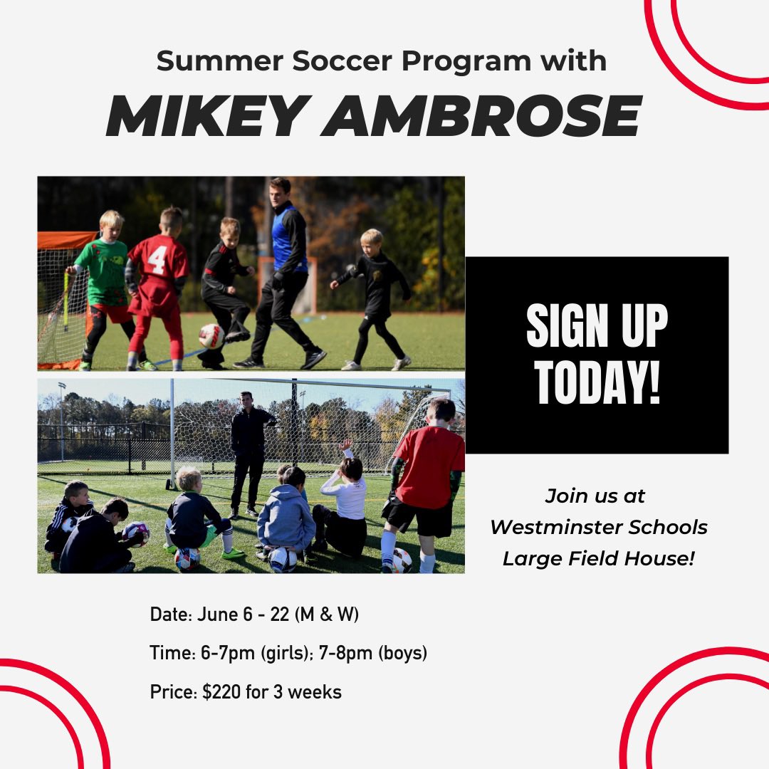 Summer training program! Only 20 spots available so please signup quickly. Link in my bio!