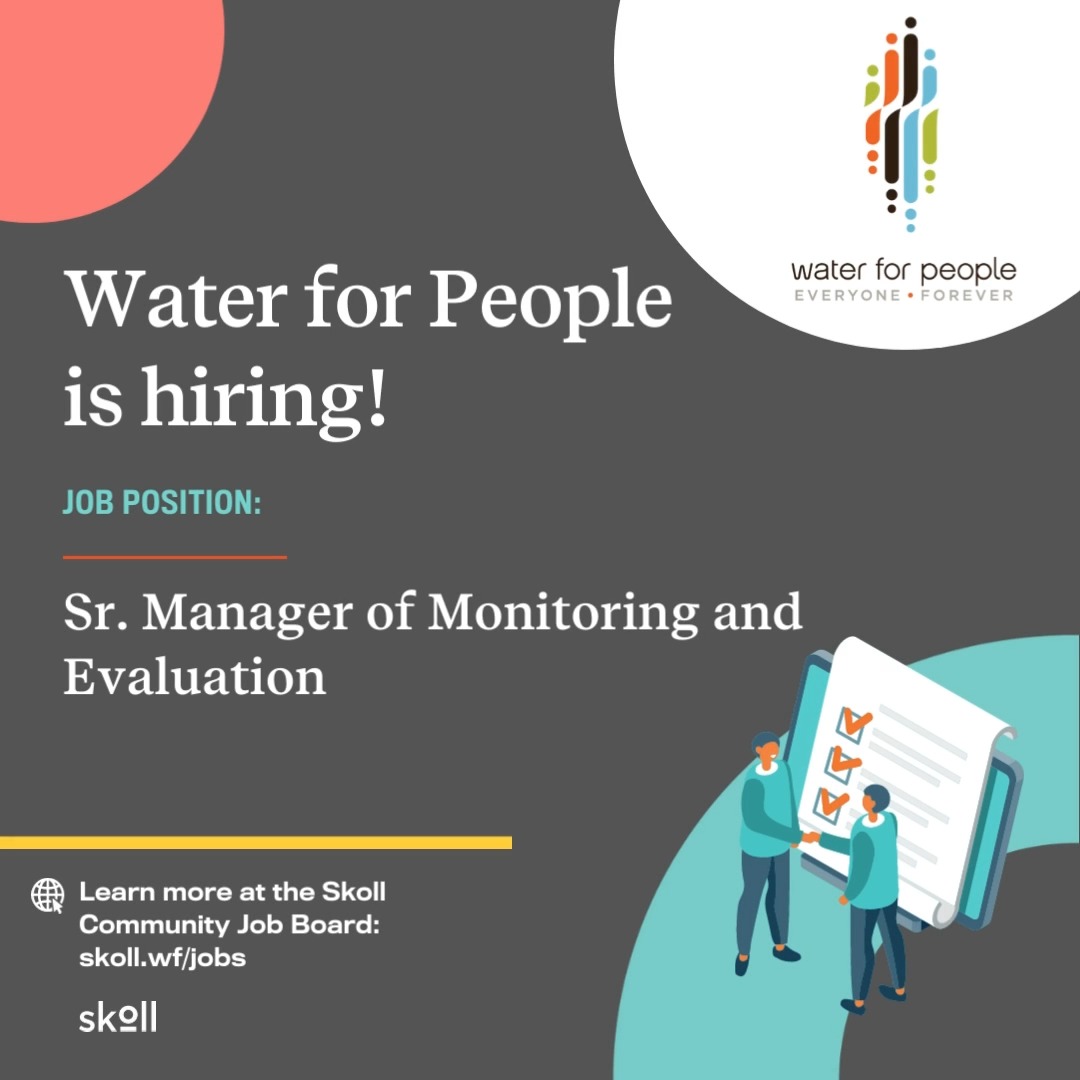 Skoll Foundation on Twitter "SkollAwardee WaterforPeople is a