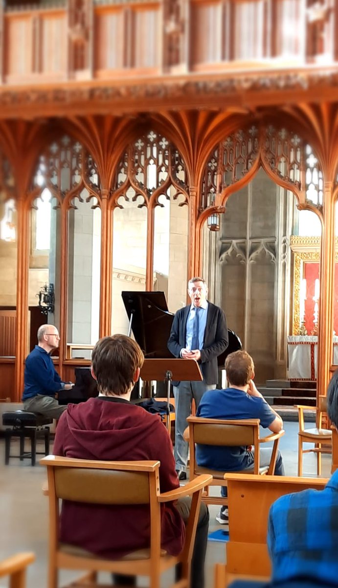 BrisPreConservatoire (@bristolprecon) on Twitter photo For tonight's opening session, we were fortunate enough to listen to a recital by the exceptional tenor John Bacon, who also happens to be our vocal tutor! @thatjohnbacon For tonight's opening session, we were fortunate enough to listen to a recital by the exceptional tenor John Bacon, who also happens to be our vocal tutor! @thatjohnbacon
