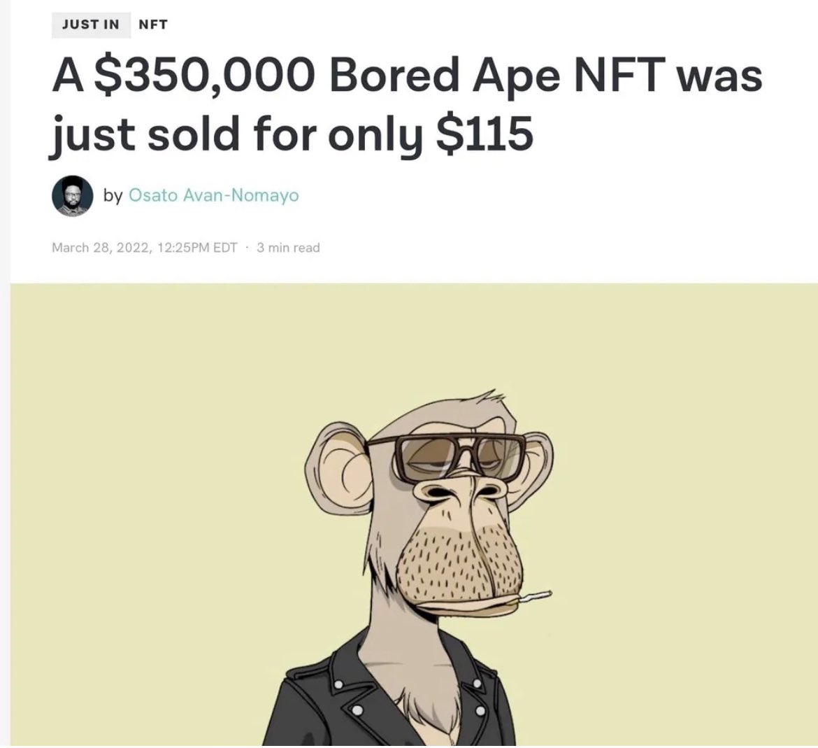 ipugachev_'s tweet image. These NFT's going to be cheap as fuck now 😂