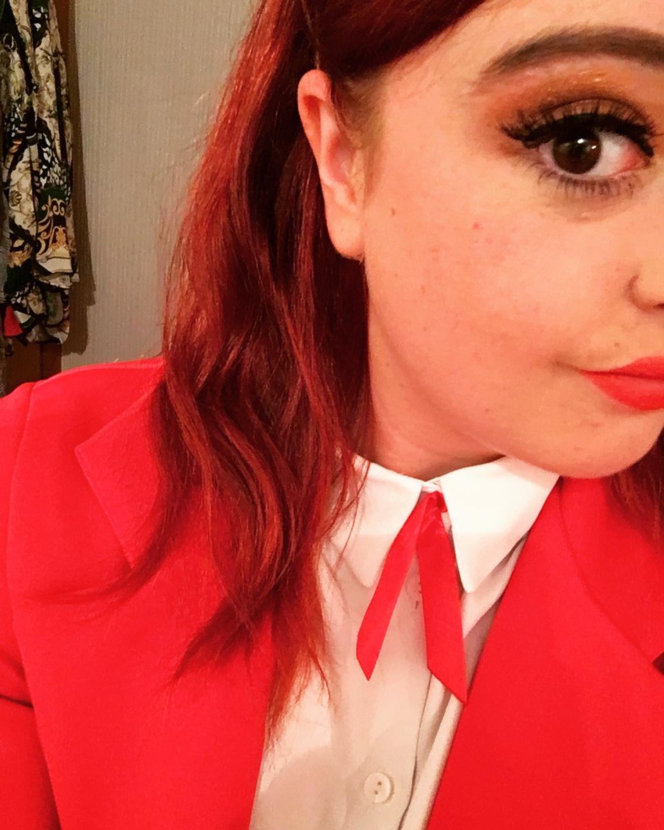 natalie_anne_d's tweet photo. @HeathersMusical @TheOtherPalace Living my fullest Heather Chandler fantasy, I felt so powerful! 💪 ❤️#HowVeryCosplay https://t.co/ca4sI3htiD