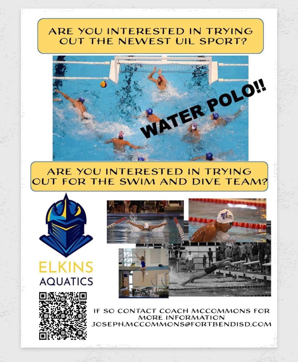 Elkins HS Aquatics tweet media
