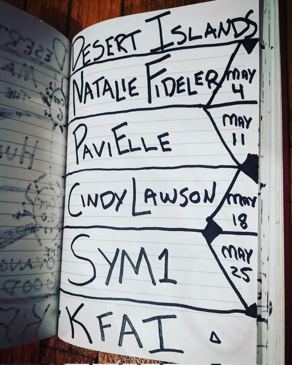 theyself's tweet photo. thanks to PAVIELLE for stopping by @kfaiFMradio today!
her show is at @TheFitzTheater on 5/22 โ๏ธ
this weekend @NatalieFideler release show 5/14 at @FirstAvenue #7thStreetEntry
next week we have CINDY LAWSON 5/18 & @no1butSYM1 5/25 ๐
wednesdays 10-noon only on @kfaiplaylist https://t.co/Olp64D1HNU