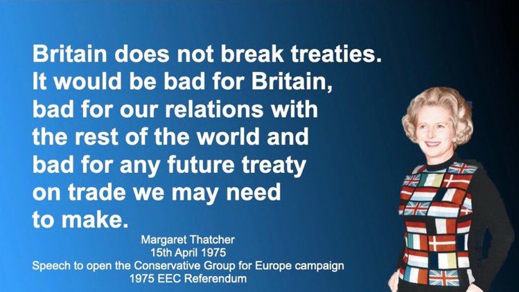ReJoinTheEU2's tweet photo. Johnson likes to think of himself as modern day Thatcher - Thatcher will be turning in her grave with what Johnson is doing
#ReasonsToRejoin #Brexit #BrexitShambles #BrexitChaos #BrexitMemes #EU #EuropeanUnion #BrexitReality #BrexitDisaster #BrexitNews #BrexitLies https://t.co/cf0NOzzuoU