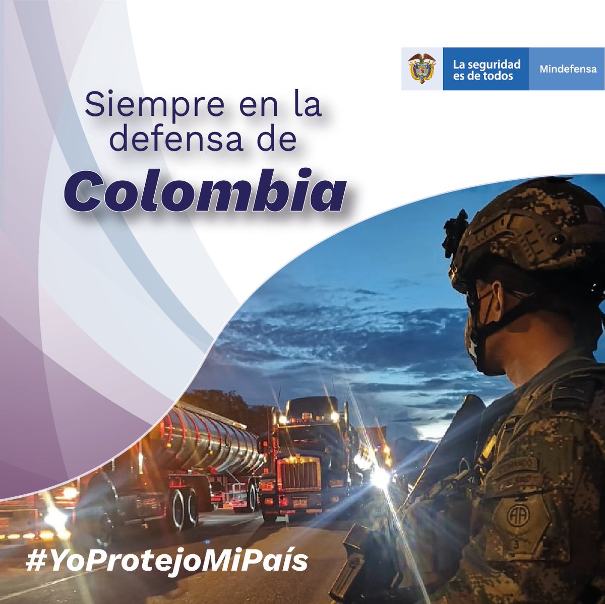 mindefensa's tweet photo. En los últimos días, se ha fortalecido la seguridad en el transporte vial. Logrando la movilización de más de 200 mil toneladas de alimentos, hidrocarburos y mercancía, mediante el Plan de Seguridad Nacional.
#YoProtejoMiPaís https://t.co/jrZ4dmdtxF