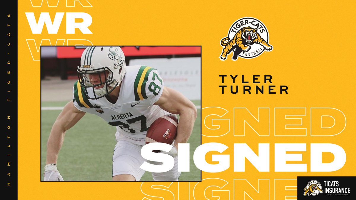 Ticats's tweet photo. We’ve added 2 more to the roster! 

🇨🇦  WR Tyler Turner 
🇺🇸  DB Baylen Buchanan (@TrueBuchanan)

🗞 | https://t.co/183z6VFqU5

#Ticats | #CFL | @TicatsInsurance https://t.co/1GV4AXKfur