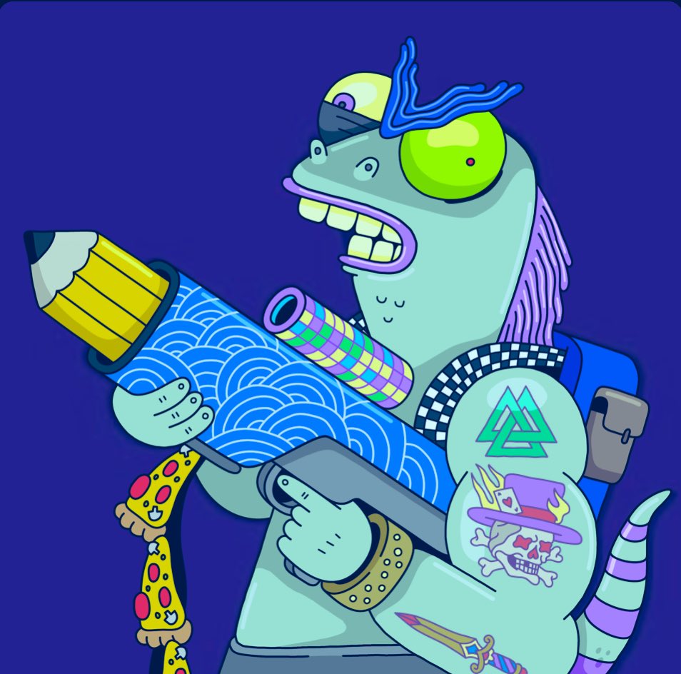 hiccup_hs's tweet photo. My inter dimensional lizard king is coming along nicely  @CBCreepz https://t.co/mCjswO9Yqp
