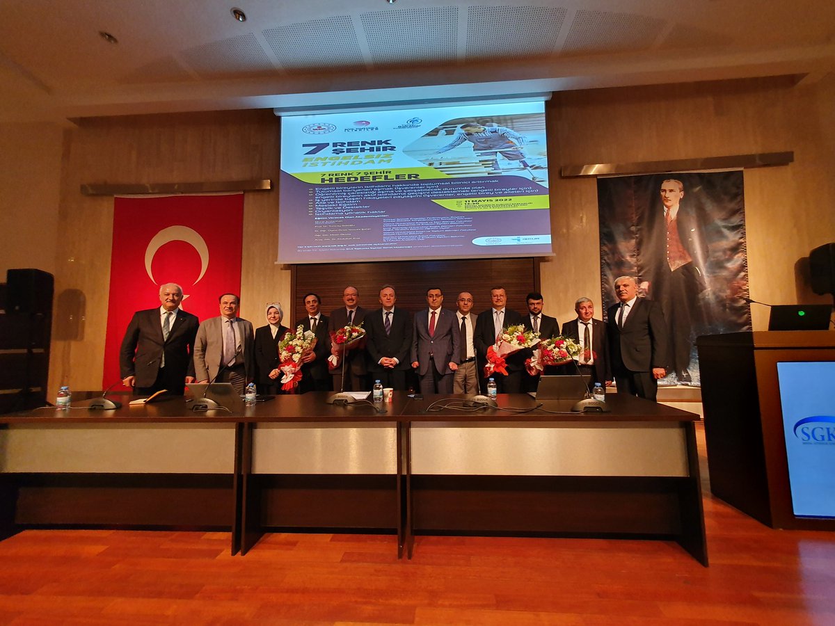 2-Engelsiz İstihdam Programımıza <a href="/tcailesosyal/">T.C. Aile ve Sosyal Hizmetler Bakanlığı</a> Bak.Yard. <a href="/duran_ridvan/">Rıdvan Duran</a>, Milletvekillerimiz  <a href="/AvSerkanBayram/">Av.Serkan Bayram</a> ve <a href="/haozdemir/">Prof.Dr. Hacı Ahmet ÖZDEMIR</a> ile siyasi parti temsilcileri, bürokratlar, akademisyenler, işverenler, STK'lar ve engelliler katıldı.
<a href="/RTErdogan/">Recep Tayyip Erdoğan</a> <a href="/deryayanikashb/">Derya Yanık</a>
<a href="/yusufcelebitsk/">Yusuf Çelebi</a> <a href="/metinayhan/">Dr. Ayhan Metin</a>