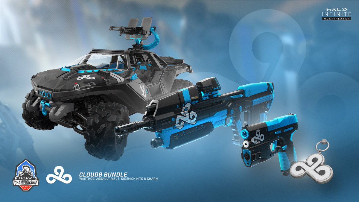 KevinEcoSmith's tweet image. With Season 2 of Halo Infinite releasing, I'll be giving away five @Cloud9 Skin codes. Trust, you want these.

To Enter:
Like, Follow, and Retweet