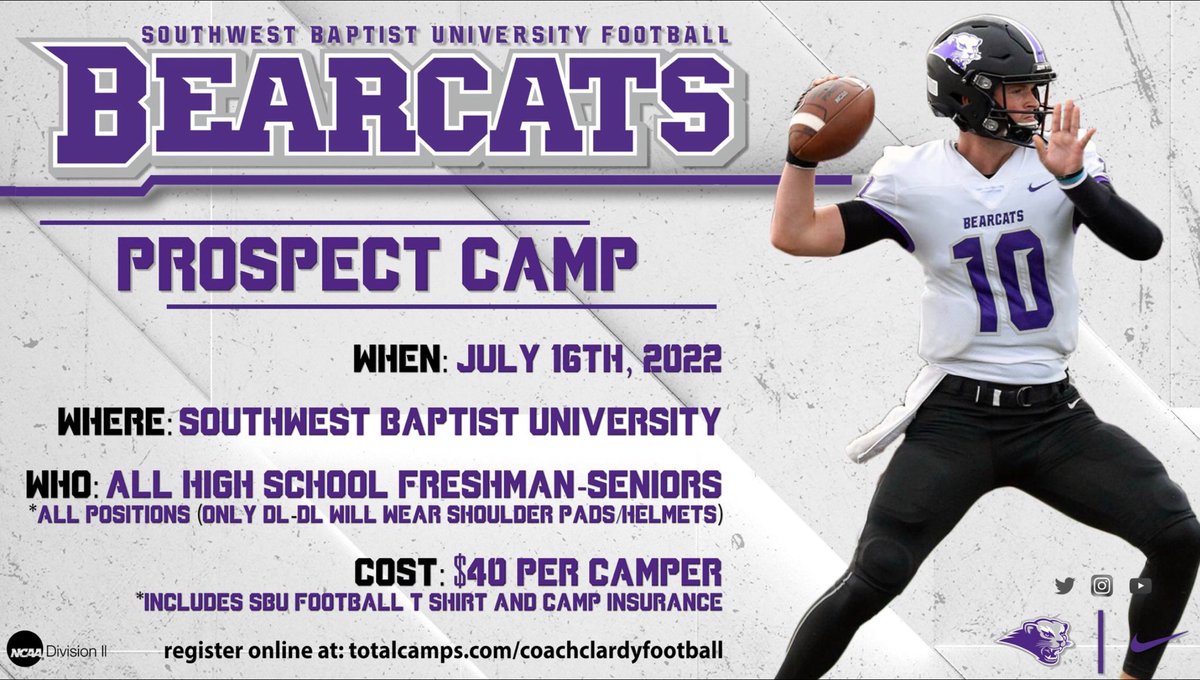 CHSFOOTBALL10's tweet photo. Looking forward to sending a few men here again this Summer. Take advantage of every opportunity given. 
@SBU_Football https://t.co/el9uorDapT