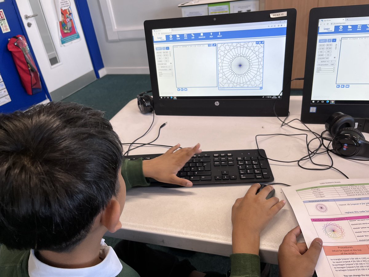 EatSleepICTRpt's tweet photo. Year 6 created beautiful repeated patterns using @just2easy_com Logo algorithm. #coding #logo #J2code.
https://t.co/1tjKR3aVmx https://t.co/mXcXr2etBa