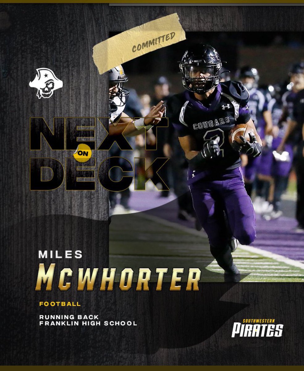 eptxht69's tweet photo. Great to see El Paso will be represented well at @SUPiratesFB. Two El Paso All-Stars @915Showcase headed that way. They got some good ones. @Julian76754611 @McwhorterMiles can’t wait to see them in action. @HorizonHSFB @FranklinCougars @EPSports915 https://t.co/4keMUZFRmE