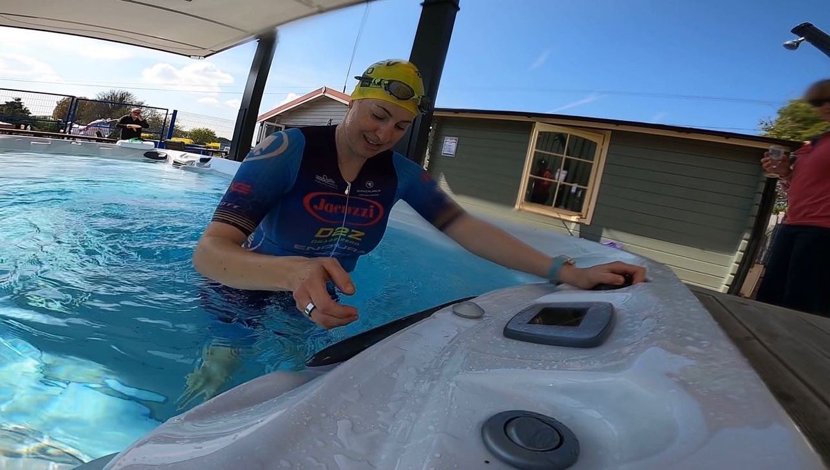 WensumPools's tweet photo. The @JacuzziSpaBath PowerPro 19ft SwimSpa is a fantastic swim/ hot tub and also the Hub for @TriathlonKim #SwimCoaching at Wensum Pools Ltd + her Pro Ironman Training Pool 💧
…
#wensumpools #jacuzzi #jacuzziswimspa #ironman #triathlon #norfolkswimcoaching #protriathlete #swimspa https://t.co/CrKbSRoZgy