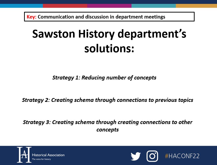 historysuperfan's tweet photo. On Saturday I am really excited to be presenting at #haconf22 about how we've integrated substantive concepts across our curriculum! I will be sharing the ways we have developed our thinking since my original blogpost https://t.co/zxp9dhIUwe https://t.co/HOdeVXVuy1