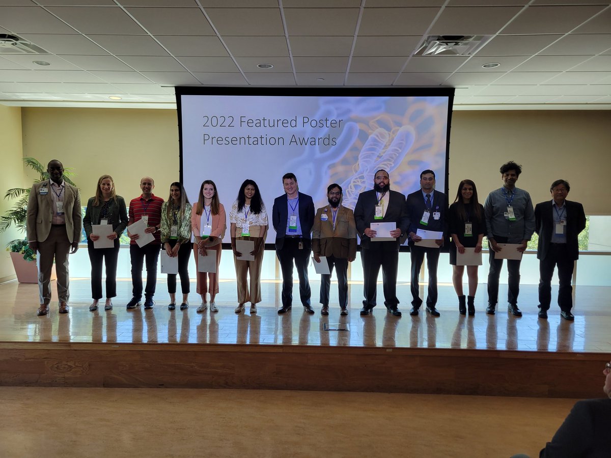 Congratulations to our Scientific Symposium featured poster presenters. 👏