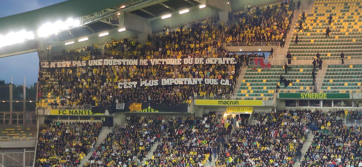 GaelPicard's tweet image. #FCNSRFC ce n'est pas une question de victoire ou de défaite, c'est plus important que ça
