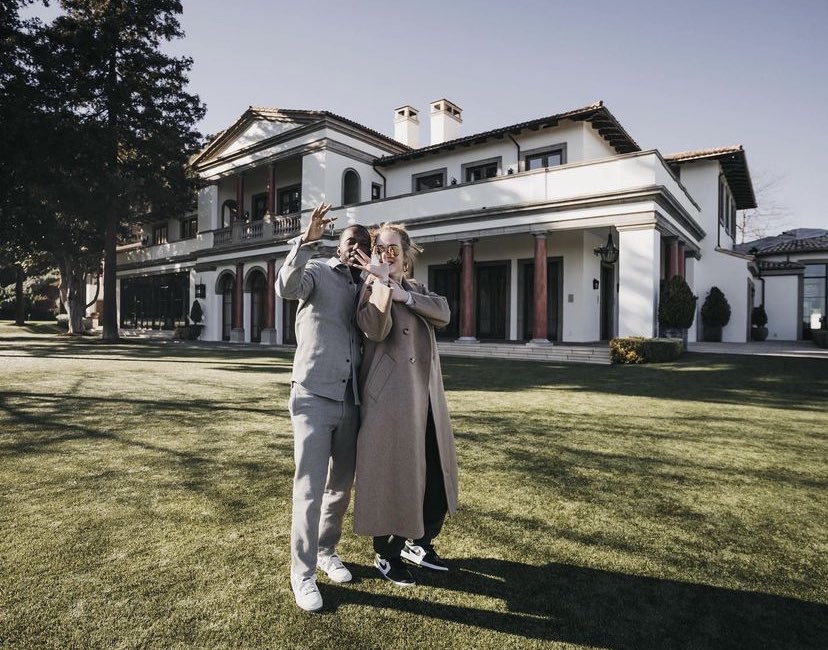 PopCrave's tweet photo. Adele shares beautiful photos with her boyfriend, Rich Paul. ❤️ https://t.co/K2agIWmsdI