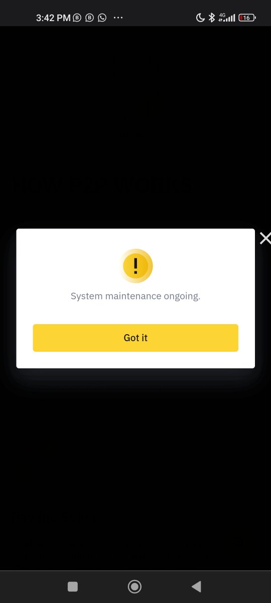 GeorshOn's tweet photo. @binance when it's P2P back? We need to trade please hurry up https://t.co/lFrfsSceLk