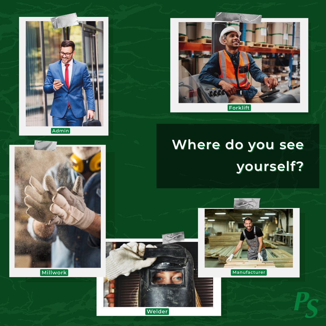 work4PSI's tweet photo. What type of job best suits you? 

#millworkjobs #forkliftjobs #adminjobs #weldingjobs #southernoregon #staffing https://t.co/Oa6I2mZZzF
