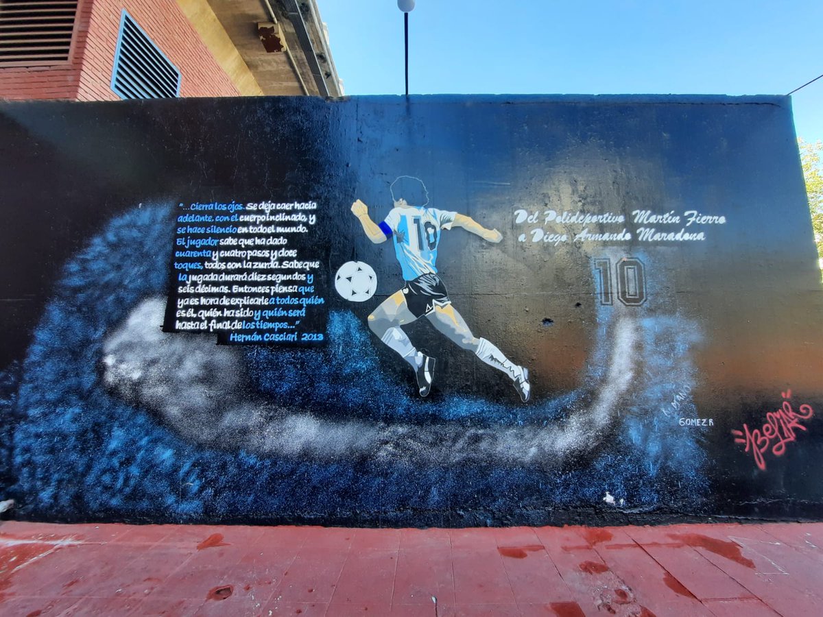 diegoarielvega's tweet photo. @casciari cuando llegas a los murales barriales, ya es cosa seria 😉 https://t.co/idKUfM9DL8