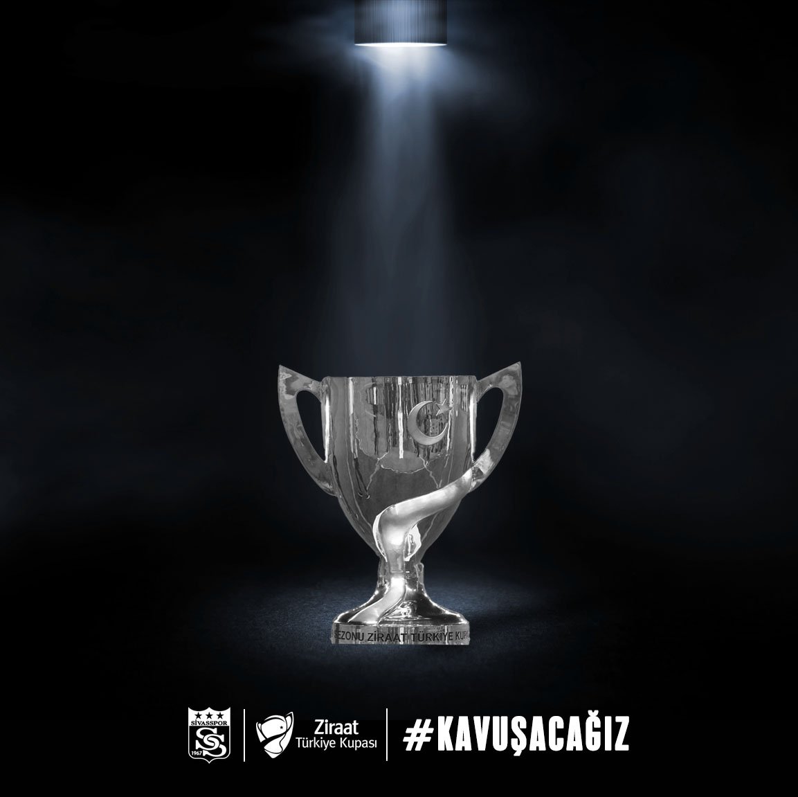 Sivasspor's tweet photo. 🏆 #Kavuşacağız ♥️🤍 https://t.co/V36pddXoA6