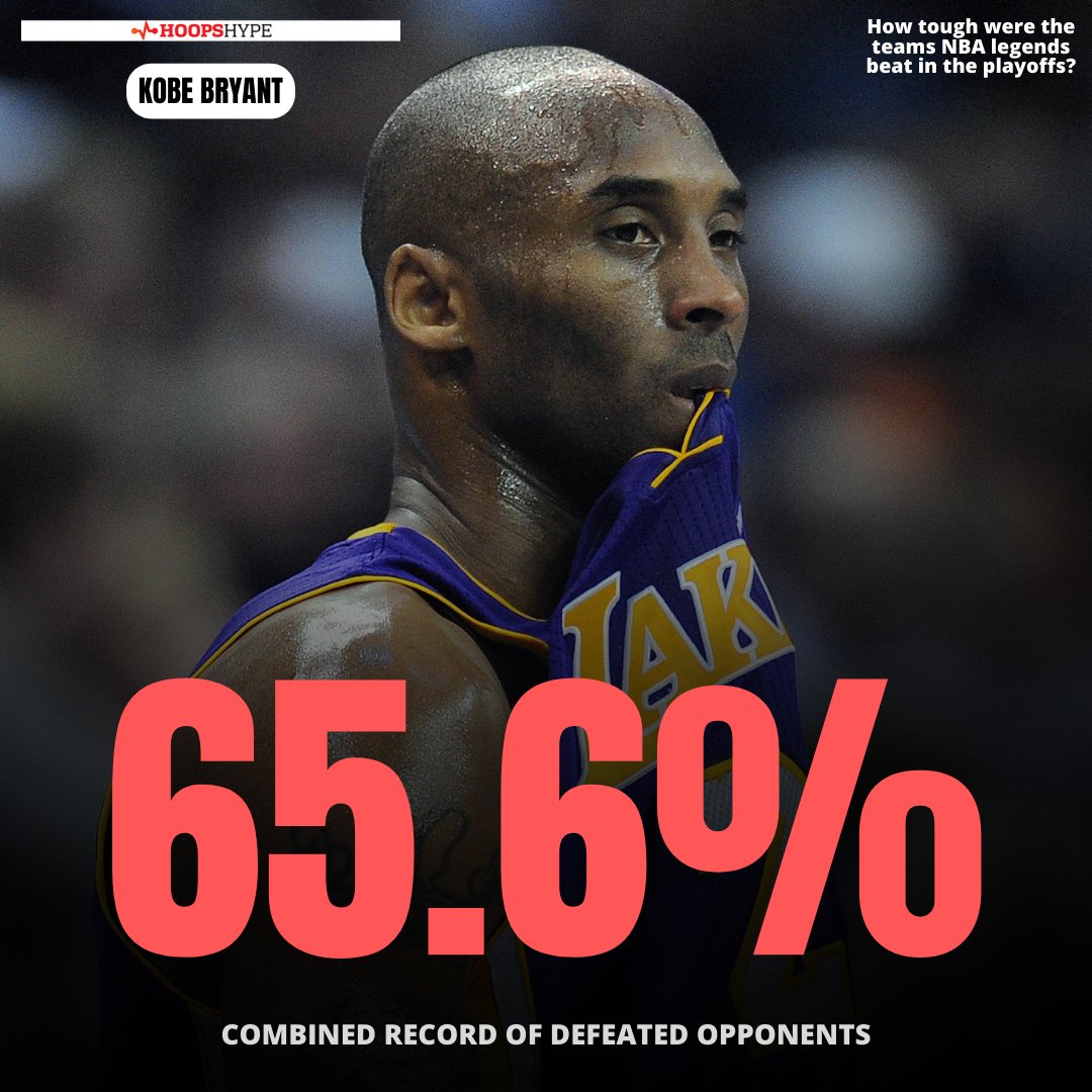 Kobe Bryant had to beat some terrific teams on his way to five championship rings.