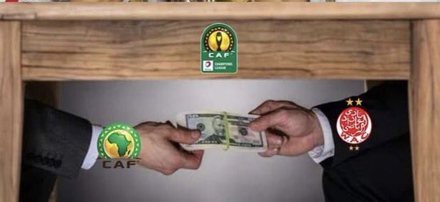 انفانتينو وال <a href="/FIFAcom/">FIFA</a>  مشاركين في الجريمة بشكل كامل بالسكوت على الاتحاد الافريقي وترك الكرة الافريقية ليتحكم فيها مجموعة من الفاسدين واصحاب المصالح. انفانتينو يشبه بلاتر وموتسيبي يشبه احمد احمد 
 #FIFAsupportingCAFcorruption 
#FIFAsupportingCAFcorruption