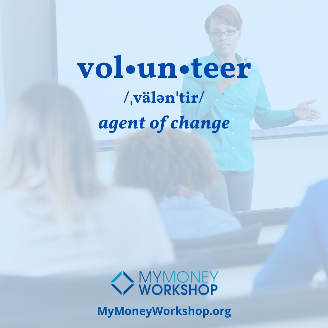 MyMoneyWorkshop's tweet photo. THANK YOU to our VOLUNTEERS, our PARTNERS, and our TEAM! 

- The My Money Workshop staff and team,
Gineyda, Marisol, Sweta, and our Board of Directors 

VOLUNTEER OPPORTUNITIES:  
https://t.co/pxvAgccqre

#MYMONEYWORKSHOP 
#volunteerinstructor 
#volunteersrock 
#FinancialFreedom https://t.co/JGPQsbG4N6