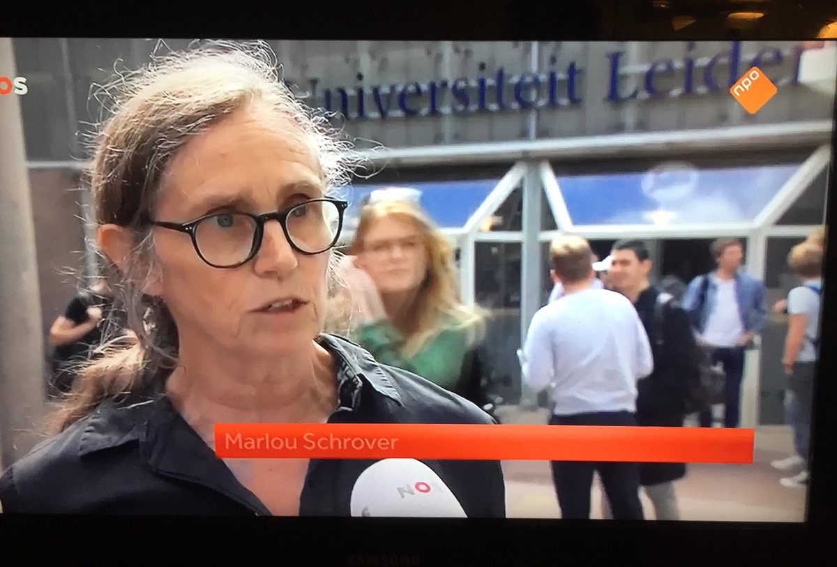 CultAnthro19's tweet photo. Gespot in het NOS journaal, @MarlouSchrover pratend over woningnood voor vluchtelingen  👍 @LDEGMD https://t.co/qYSSp7kKOD